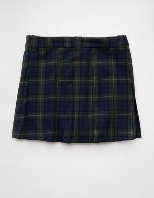 AE Mid-Rise Pleated Mini Skirt