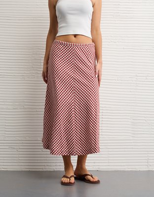 AE Mid-Rise Midi Skirt
