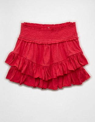AE Sunchaser Tiered Mini Skirt