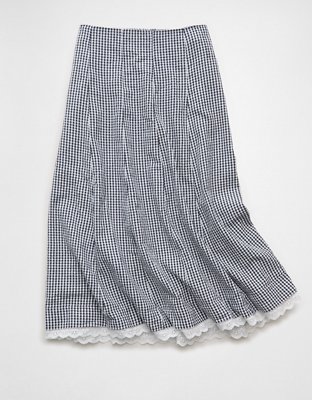 AE Stretch High-Waisted Midi Skirt