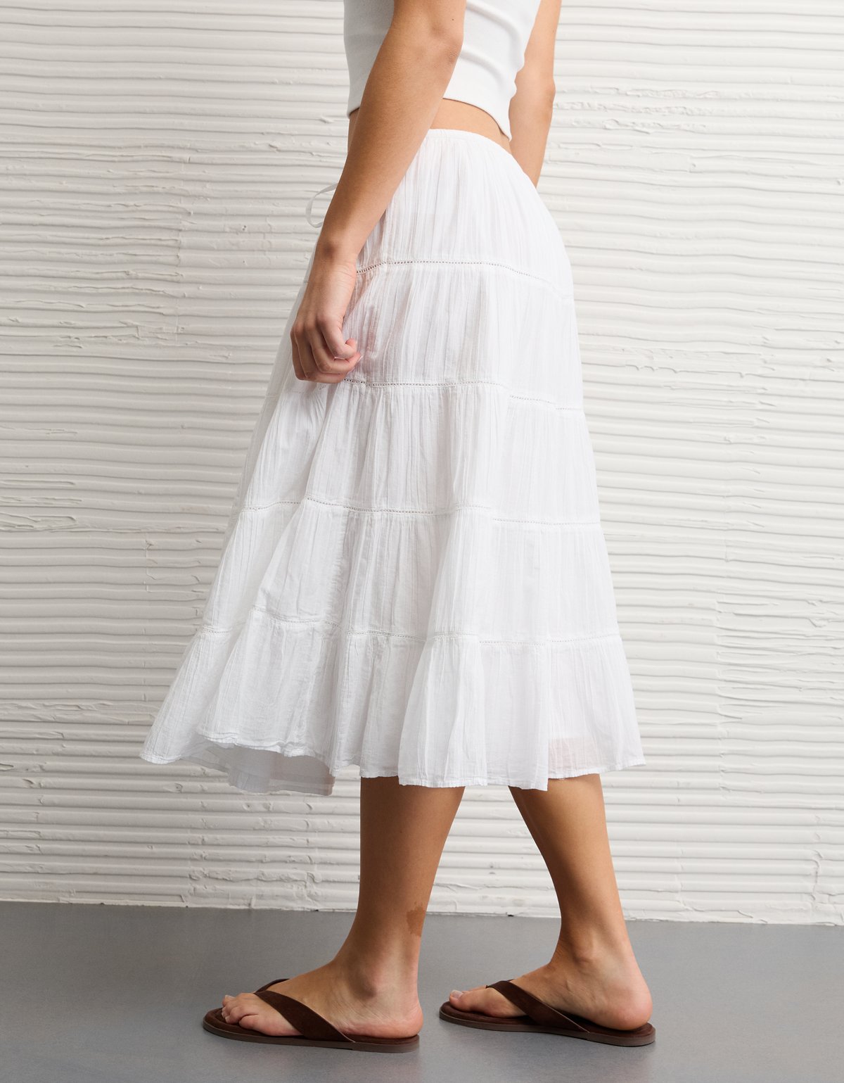 AE Tiered Midi Skirt - image 5