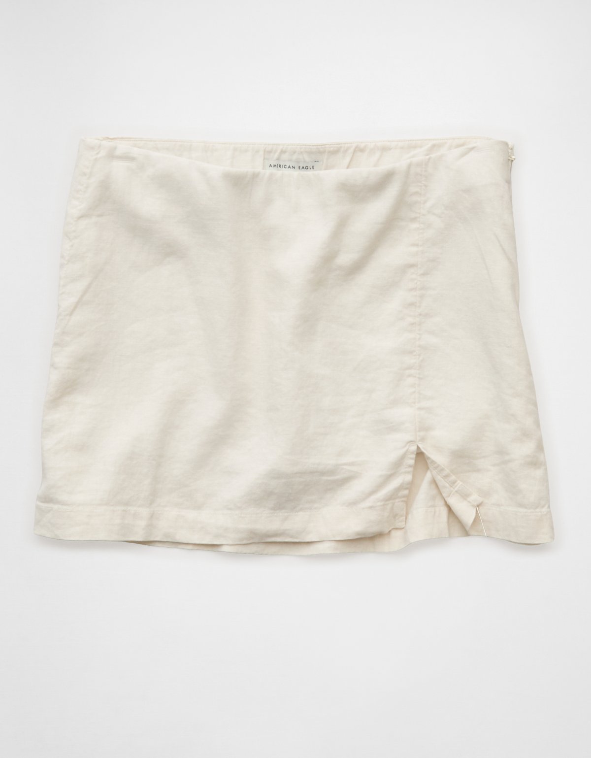 AE Mid-Rise Linen-Blend Mini Skort - image 3