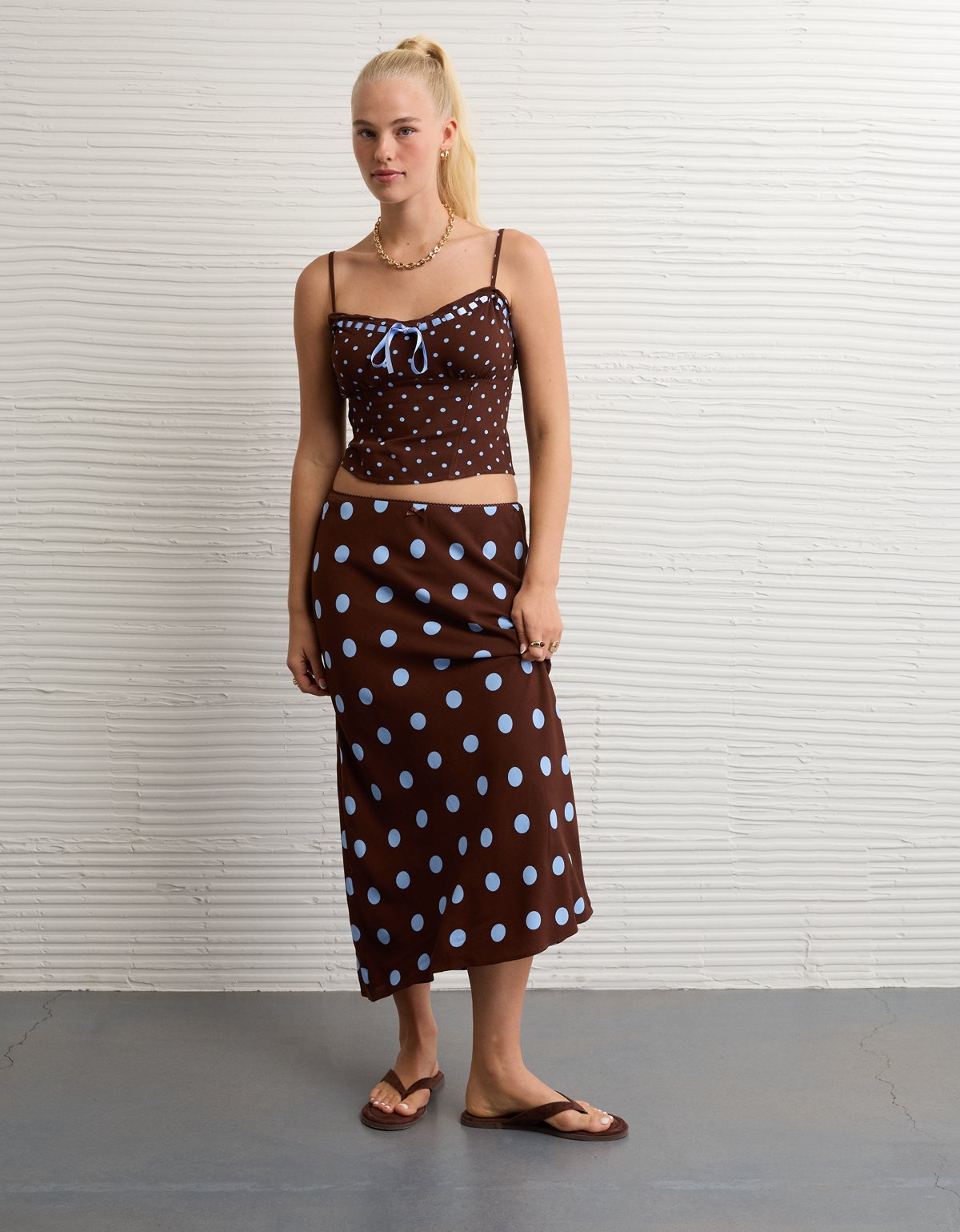 AE Low-Rise Midi Skirt - image 5
