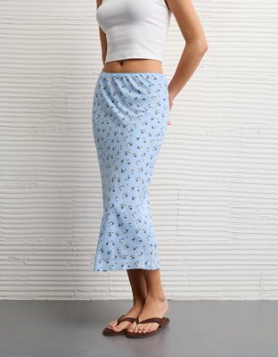 AE Low-Rise Midi Skirt
