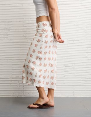 AE Low-Rise Midi Skirt