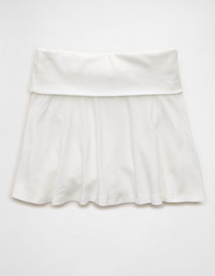 AE Foldover Knit Mini Skort