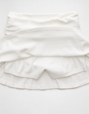 AE Foldover Knit Mini Skort