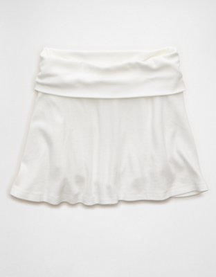 AE Foldover Knit Mini Skort