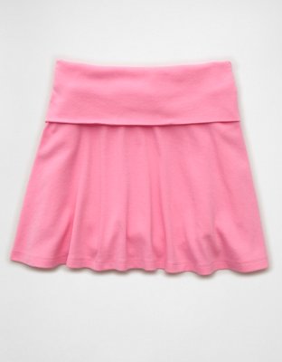 AE Foldover Knit Mini Skort
