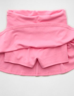 AE Foldover Knit Mini Skort