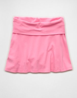 AE Foldover Knit Mini Skort