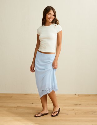 AE Low-Rise Midi Skirt