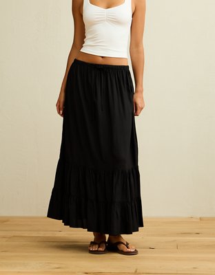 AE Mid-Rise Maxi Skirt | American Eagle