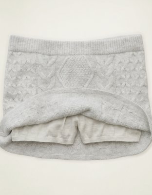 AE Low-Rise Sweater Micro Skirt