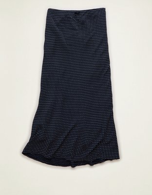AE Low-Rise Slip Midi Skirt