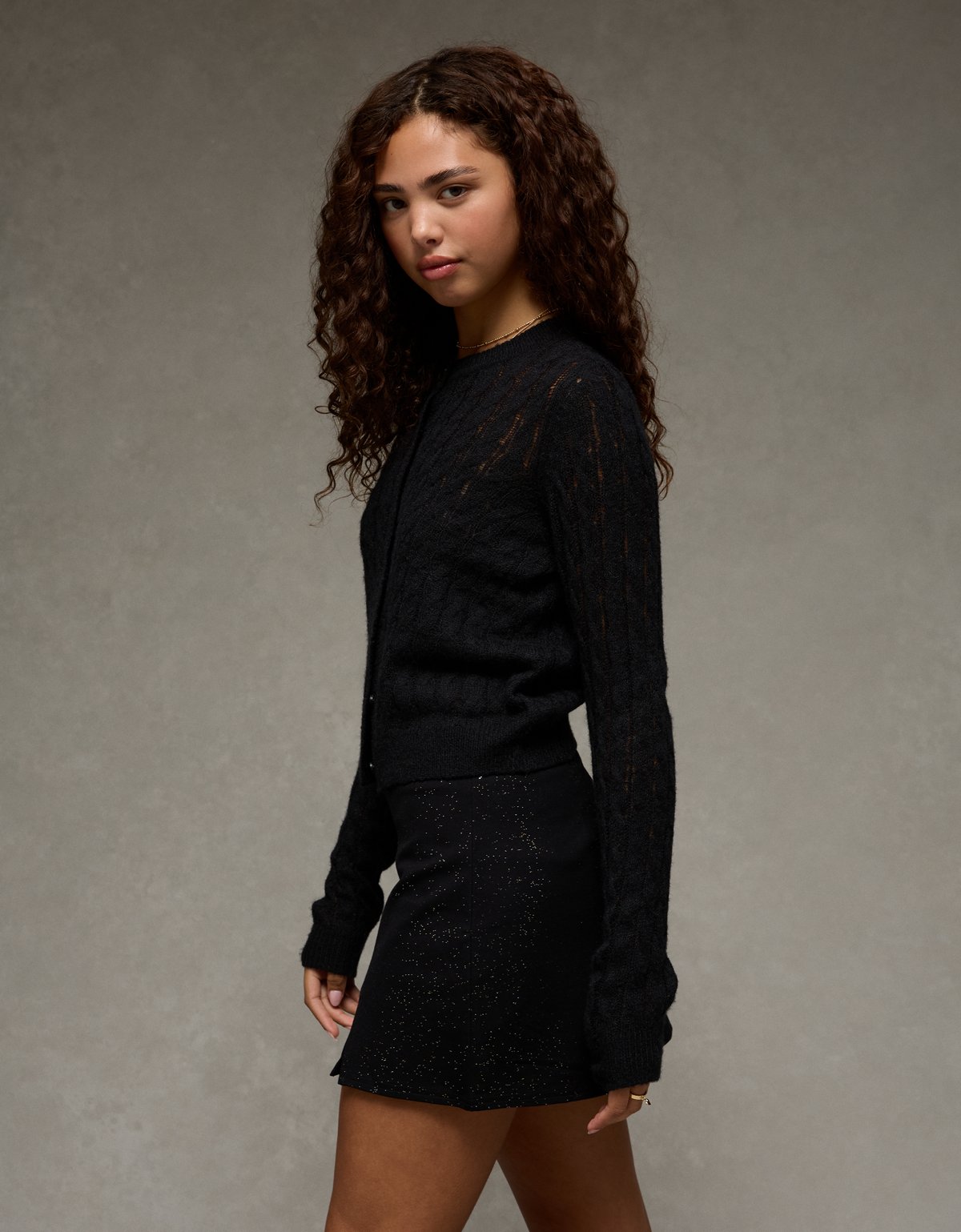 AE It Knit Glitter Skort - image 2