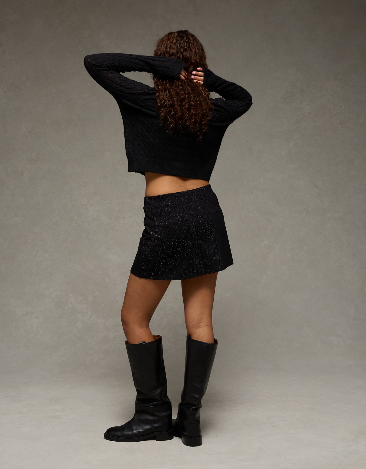 AE It Knit Glitter Skort - image 5