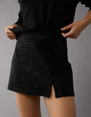 Black skort asymmetrical hotsell