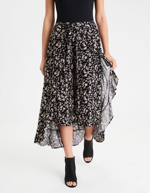 Женские брюки American Eagle AE Flowy Skirted Pant