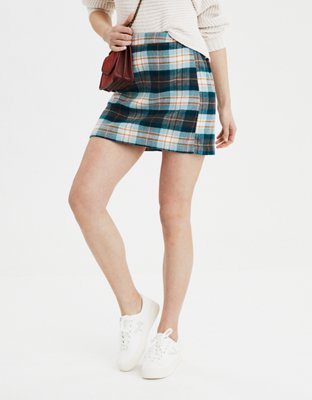 AE Plaid Mini Skirt