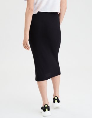 Женские юбки American Eagle AE High-Waisted Midi Skirt — фото 2