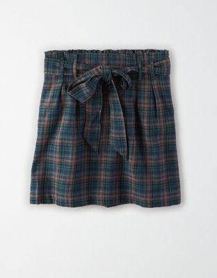Женские юбки American Eagle AE High-Waisted Plaid Mini Skirt — фото 3