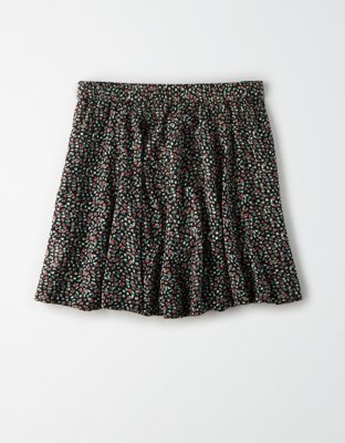 Женские юбки American Eagle AE Floral Flutter Mini Skirt — фото 4