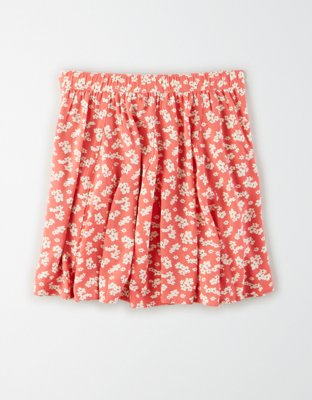 AE Floral Flutter Mini Skirt