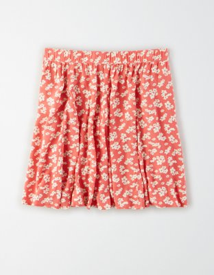 AE Floral Flutter Mini Skirt