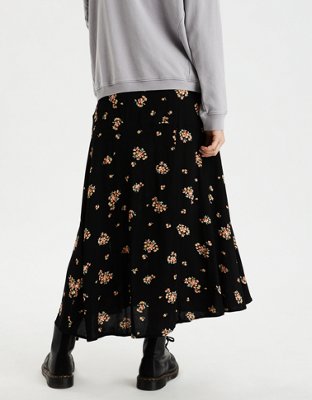 Женские юбки American Eagle AE Button Up Sip Midi Skirt — фото 2