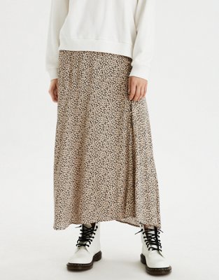 Leopard print clearance skirt american eagle