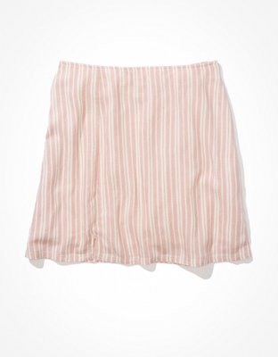 AE Floral Notched Mini Skirt