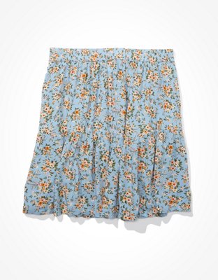 Женские юбки American Eagle AE Tiered Mini Skirt — фото 4