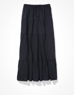 AE Tiered Midi Skirt