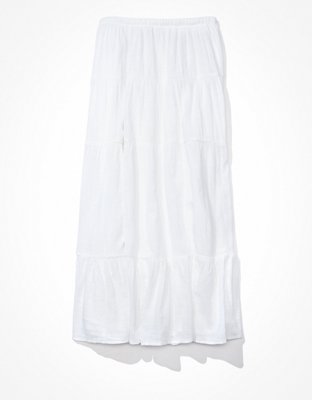 AE Tiered Midi Skirt