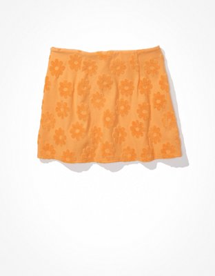 Jupe-short en tricot floral tendance AE