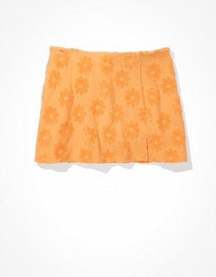 Jupe-short en tricot floral tendance AE