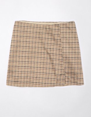 AE Plaid It Knit Skort