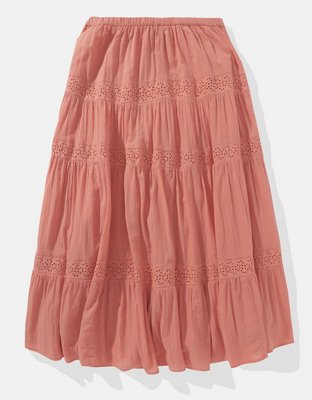 AE Tiered Maxi Skirt