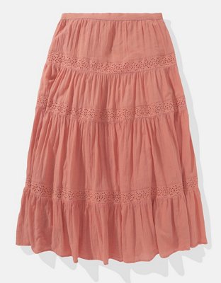 AE Tiered Maxi Skirt