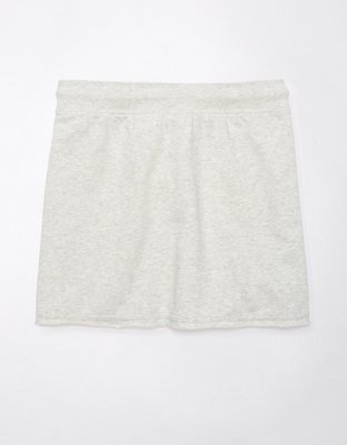 Женские юбки American Eagle AE High-Waisted Fleece Mini Skirt — фото 4