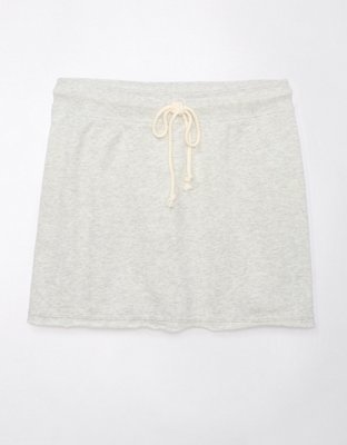Женские юбки American Eagle AE High-Waisted Fleece Mini Skirt — фото 3