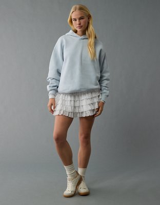 スカート aere high gauge pile cocoon skirt White aere high gauge pile cocoon skirt White