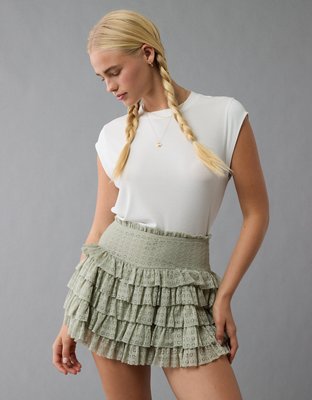 パンツ herlipto Verlet Tweed Mini Skort Premium Tweed Mini Skirt With Fringe – Endless Rose