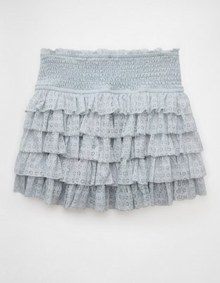 AE High-Waisted Ruffle Mini Skort