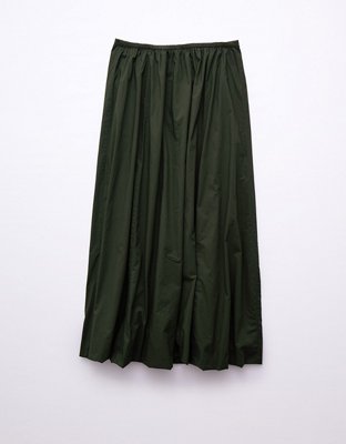 AE High-Waisted Maxi Bubble Skirt