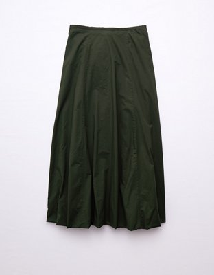 AE High-Waisted Maxi Bubble Skirt