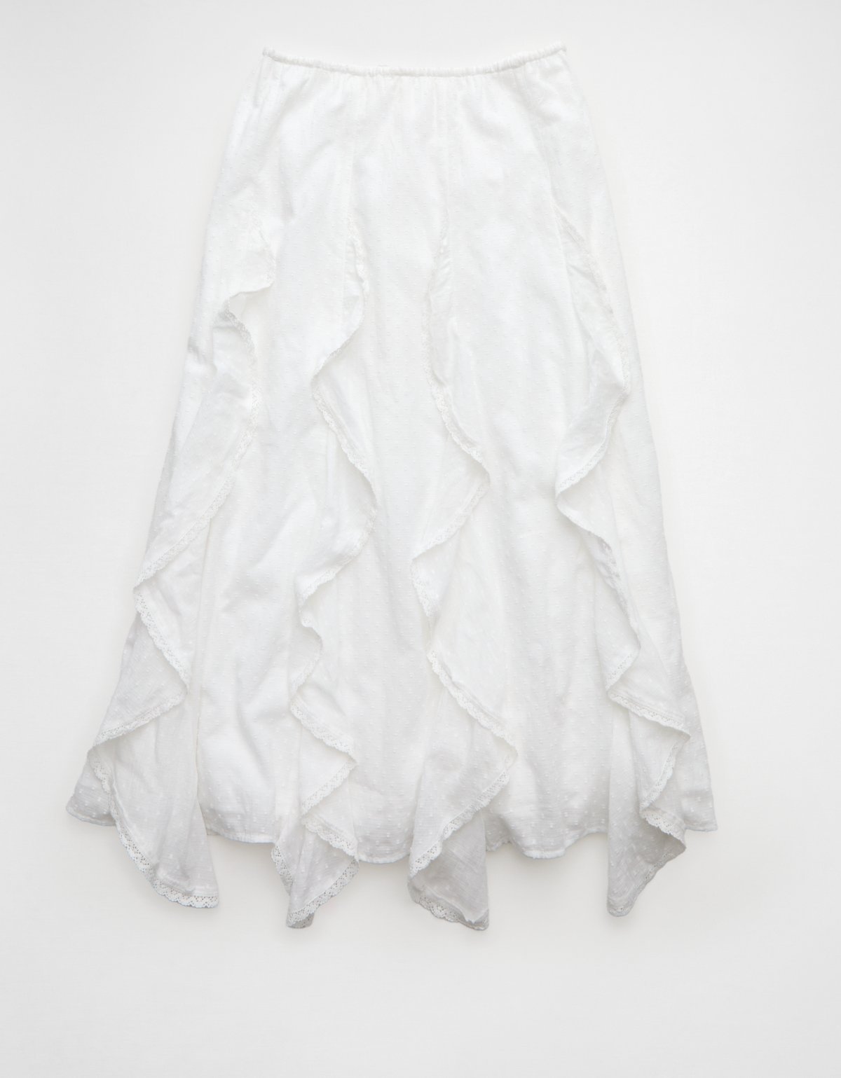 AE High-Waisted Cascade Ruffle Maxi Skirt - image 4