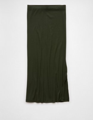 AE High-Waisted Column Maxi Skirt