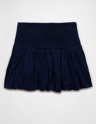 AE High-Waisted Smocked Bubble Skirt